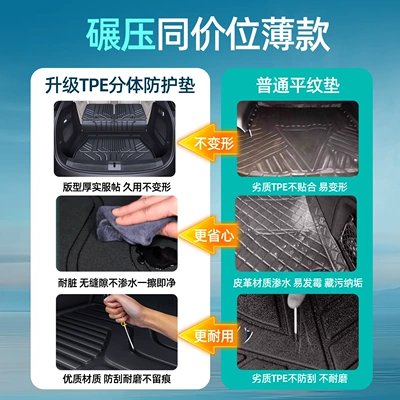 Trunk Mat: interior trunk pad