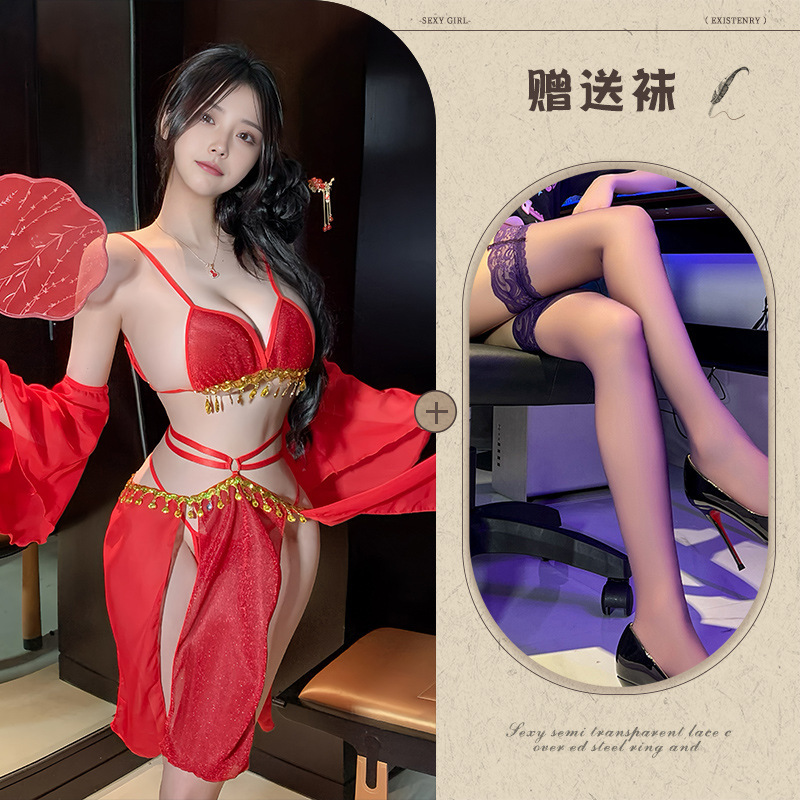 레드 + 블랙 실크