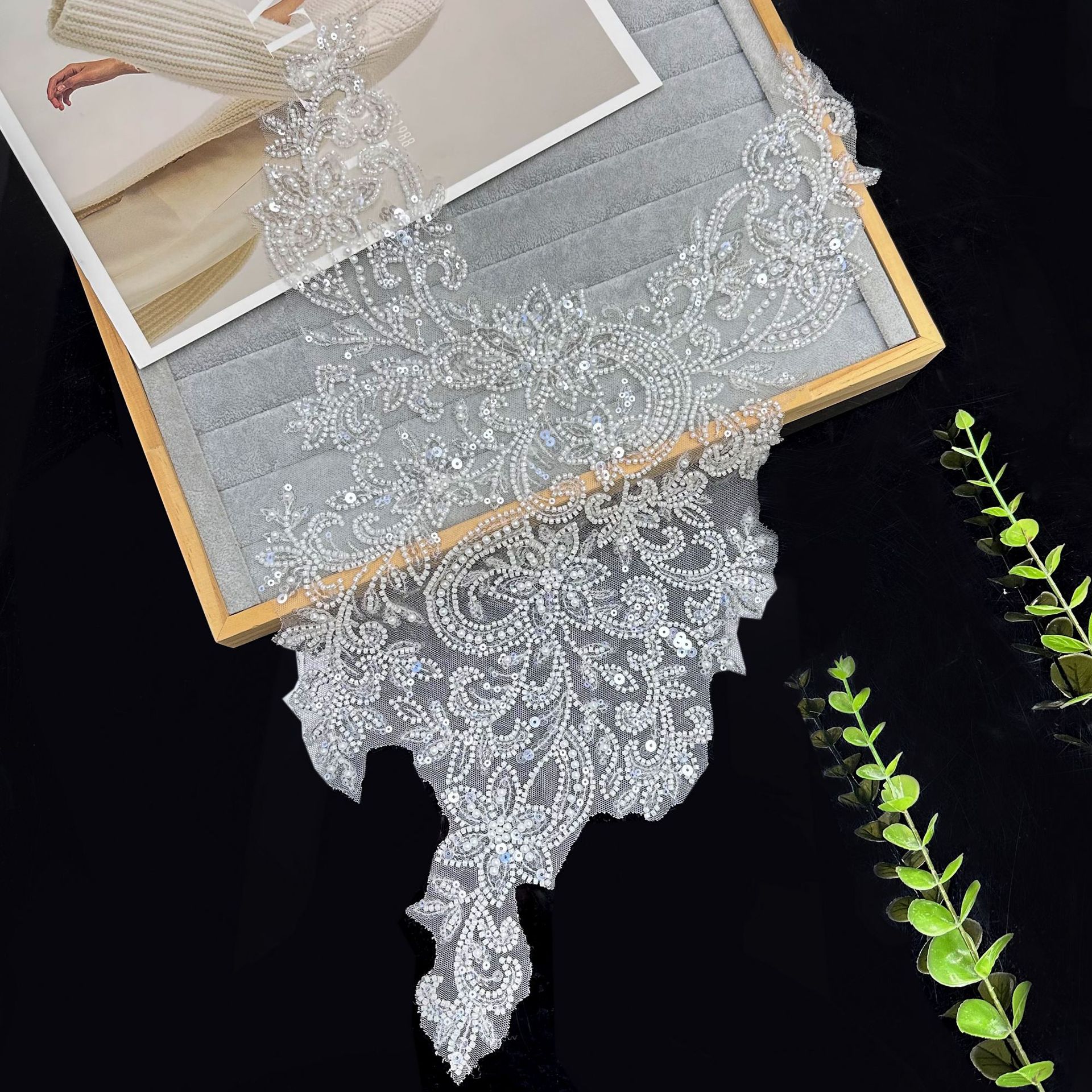 Cuello de cuentas, vestido de boda, vestido de moda, vestido de baile, decoración, decoración, collar falso, al por mayor transfronterizo