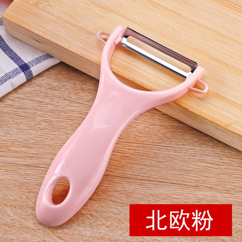 Fábrica de cuchillo de peeling de acero inoxidable cuchillo de raspado de frutas de melón cuchillo de frutas multifuncional al por mayor