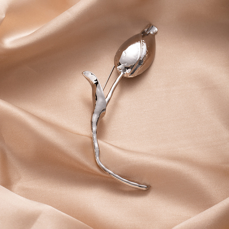 Exaggerated 3d Palm Brooch High-end Metallic Statement Accessory_voghion.com