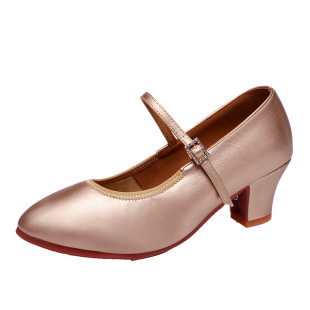 Cool Betty adult women's spring and autumn dance shoes square mouth shoes outdoor modern dance square dance dancing shoes