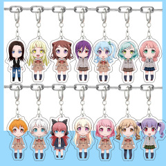 BanG Dream! MyGO!!! Afterglow Hello, Happy World亚克力钥匙扣