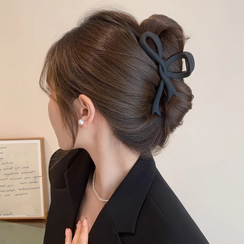 2025 estilo coreano nuevo clip de tiburón grande temperamento elegante pinza para el cabello de alta calidad para mujer