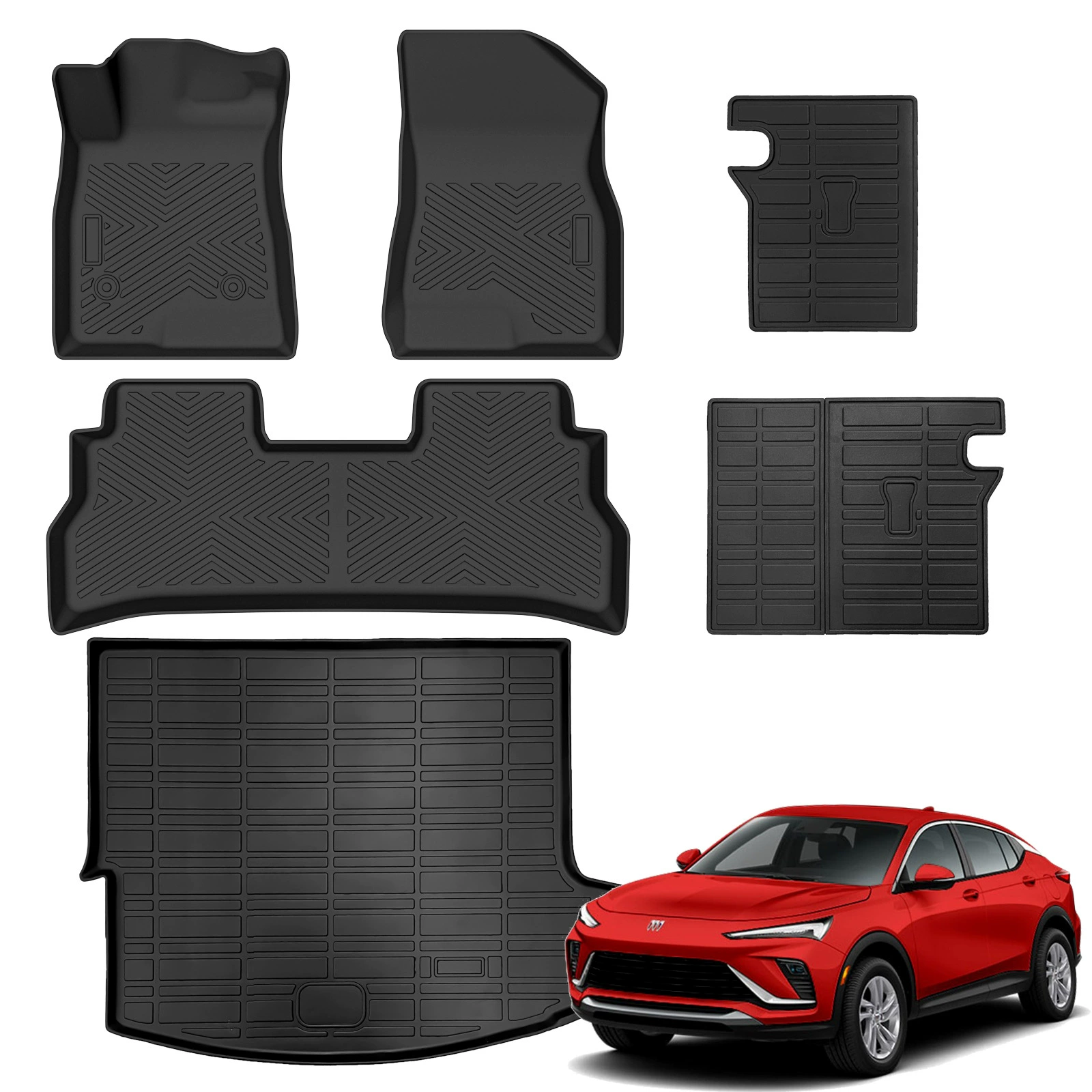 Подходит для США Buick Envista ножные коврики 2024 Багажник коврики специальные экологически чистые материалы TPE