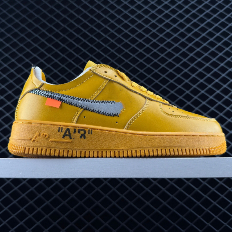 Putian AF1 skate OW Air Force No. 1 red de hilo OFF AF1 OW zapatos de skate casuales para hombres y mujeres.
