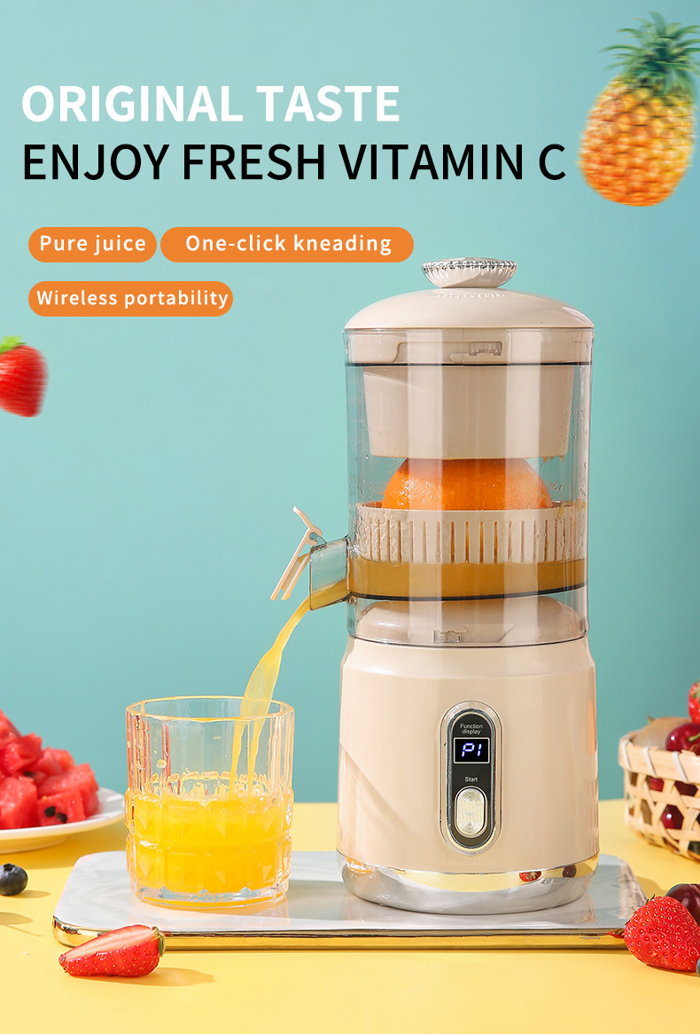 Cross-Border New Extractor Pulp Separation Portable Multifunctional Electric Small Juice Orange Juicer_voghion.com