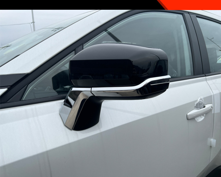 Suitable for 26 Models of Toyota Rav4 Modified Rearview Mirrors, Special Anti-Collision Decorative Bright Strip Car Accessories Stickers