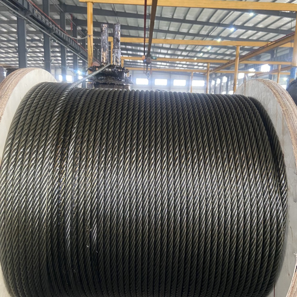 厂家直销一般用途光面涂油钢丝绳 起重钢丝绳