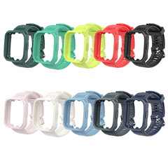 Applicable Redmi Watch 3 Strap, Redmi Watch 3 Smart Watch Full-Set Integrated Protective Silicone Strap