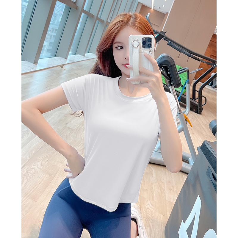 Ropa deportiva elástica de secado rápido, ajustada, para yoga, fitness y running. Ropa deportiva para mujer._voghion.com