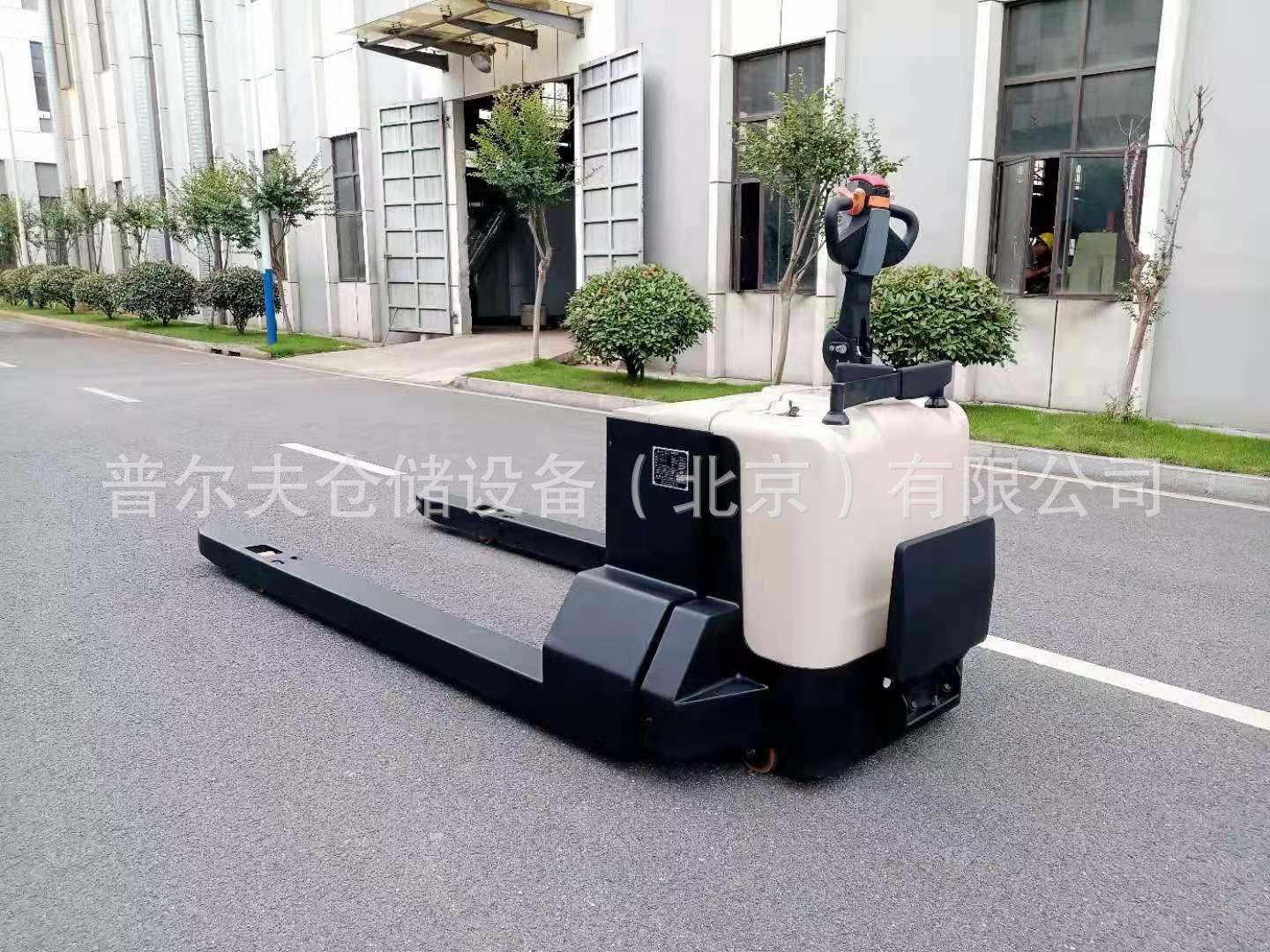 加长加宽站驾式踏板式步行式  全电动托盘平台搬运车 电子转向