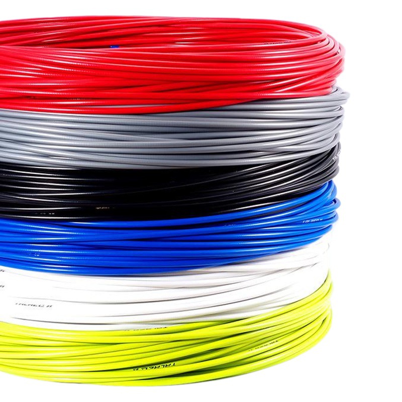 Trlreq treick carretera de montaña bicicleta plegable línea de freno de velocidad variable tubería línea de color tubería