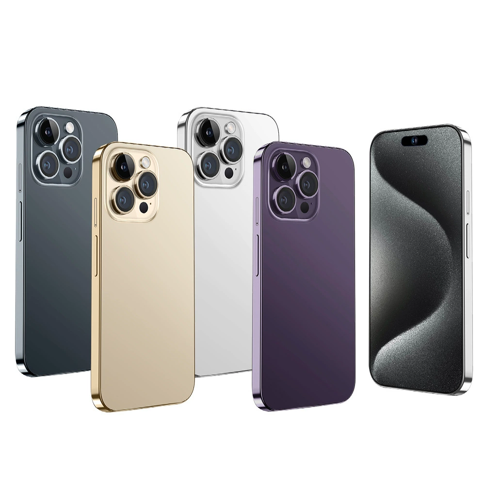 (Cross-border trading) смартфон, 4G, intel core i15, 15promax, (Физические), широкий экран, 6.8 дюйма
