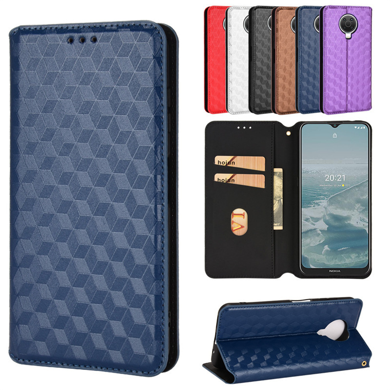 For Nokia Nokia 6.3 flip phone case G10 protective case G20 leather case card three-dimensional pattern leather case
