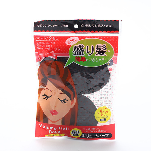 Fluffy Princess Head Volume Styling Tool with Bonnet and Hair Extensions Pad - Set of 2, Cosmetics for Sale on Street Stands, Wholesale