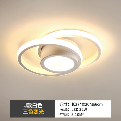 Luces de pasillo, luces del vestíbulo de entrada, luces de hierro forjado para escaleras, luces LED de techo para el guardarropa, luces de balcón, lámparas Zhongshan image 7
