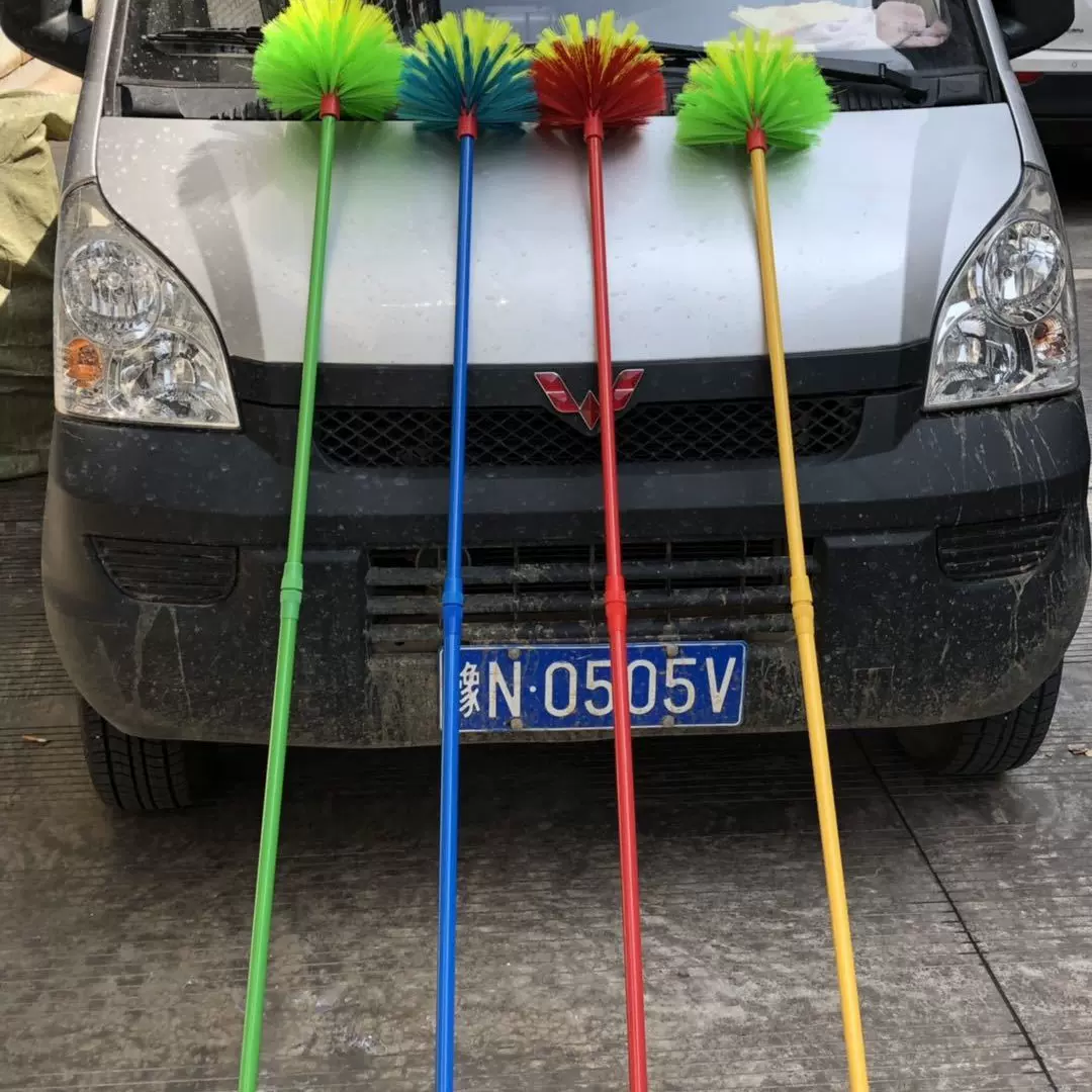 伸缩杆天花扫圆球天花板扫刷陈扫蜘蛛网高空扫尘掸伸缩清洁