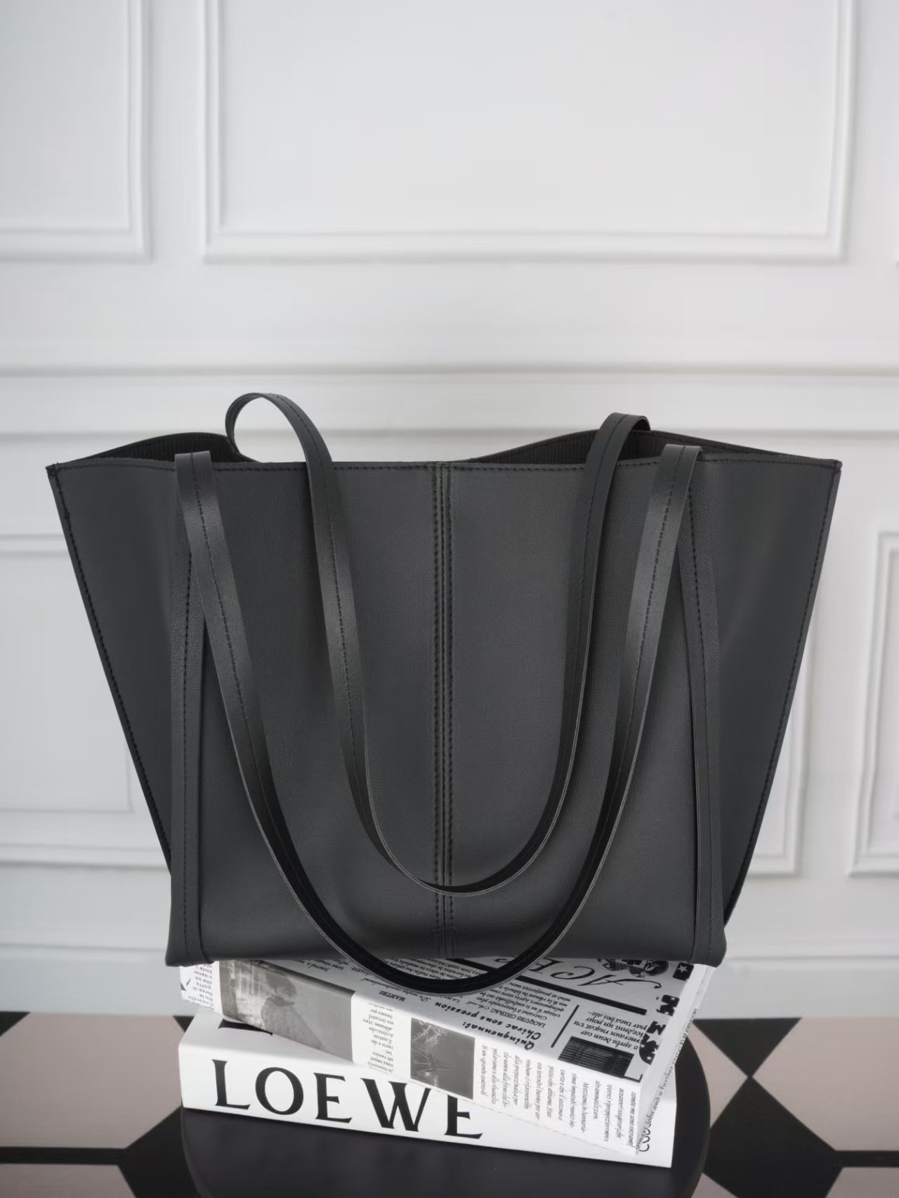 Bolsas de gran capacidad retro de comercio exterior transfronterizo para mujeres 2025 nueva moda retro bolsas de mano de nicho universal bolsas de hombro image 6