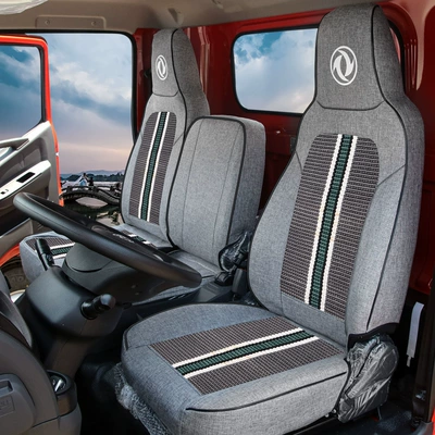 Modelə uyğun (Original) oturacaq örtükləri | Full Surround - linen-ice-silk-dark-gray-a-set-of-driver-and-passenger-remark-model-when-placing-order-other-models-can-also-be-customized