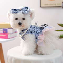 宠物圈狗狗服装服饰用品批发小狗猫咪衣服秋冬新款小香风贵妇名媛