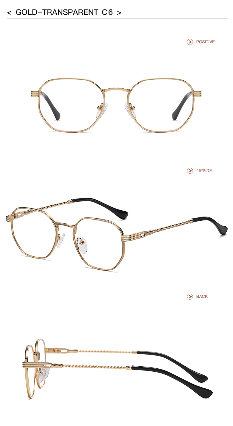 Estilo Clásico Ropa De Calle Color Sólido C.A. Protección UV400 Cuadrado Fotograma Completo Gafas De Sol Mujer display picture 17