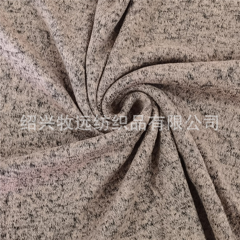220克RT粗针磨毛保暖家居服面料厂家直销