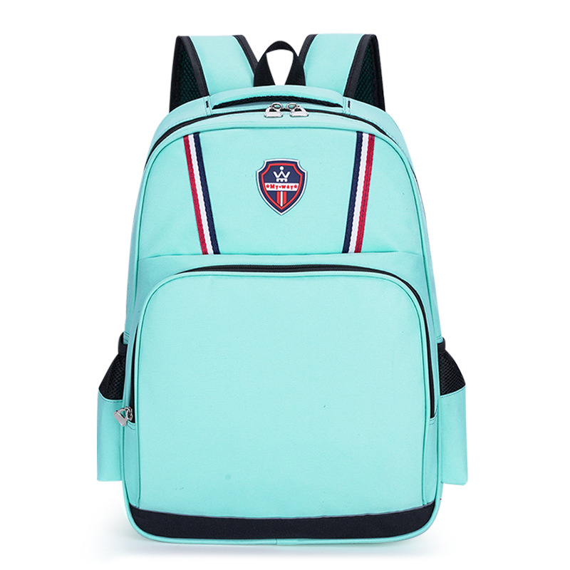 Mochila de estudiantes de primaria y secundaria personalizada logotipo impresa entrenamiento de la institución de tutoría bolsas de reparación para niños jardín de infantes bolsas de hombro ocio