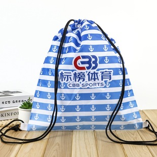 Oxford Cloth Polyester Bag Nylon Drawstring Bag Portable Drawstring Bag Outdoor Anti-drawstring Storage Bag Can Be Printed with LOGO