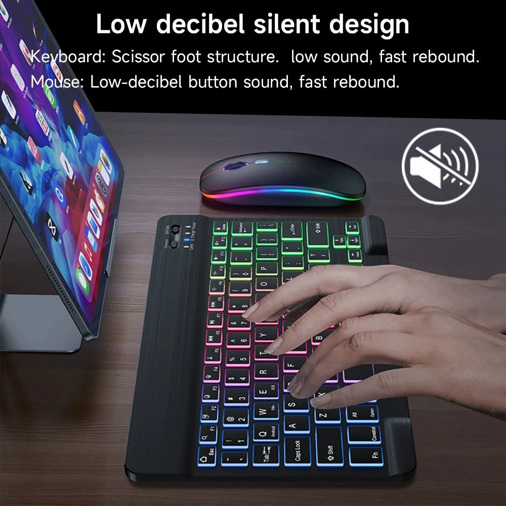 Samsung, Huawei, совместимый планшет/ноутбук, портативная клавиатура, Bluetooth