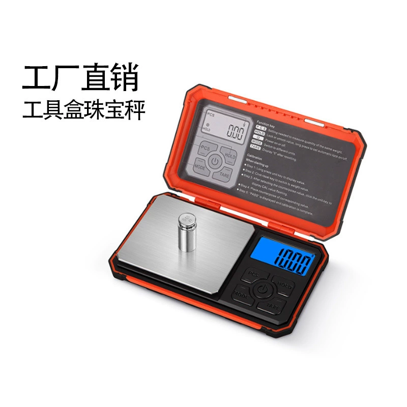 Портативные электронные весы-инструмент для взвешивания ювелирных изделий, высокоточные мини-весы для измерения веса в граммах, хит продаж для трансграничной торговли
