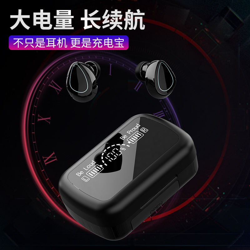 工場の新しいプライベートモデル 5.3TWS ワイヤレス Bluetooth ヘッドセット充電コンパートメント大容量 e スポーツ ゲーミング ヘッドセット R10|undefined