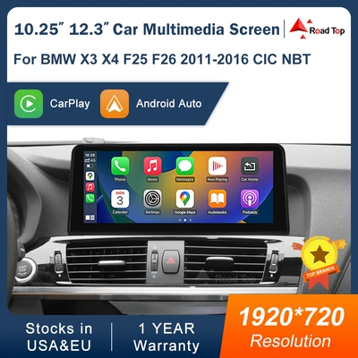 Lutuo Linux Touch Display Screen Is Suitable for Bmw X3 X4 F25 F26 2011-2016 Cic Nbt