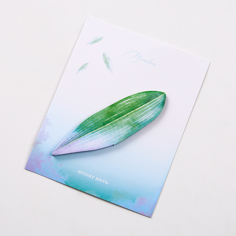 Hojas frescas recopilación de notas de hoja de simulación de notas de hoja N veces pequeñas notas de mensaje frescas etiquetas