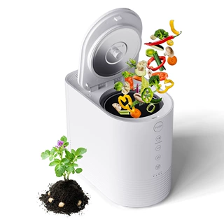 4.5L家用智能厨余机垃圾处理器低噪38DB快速处理食物垃圾处理器