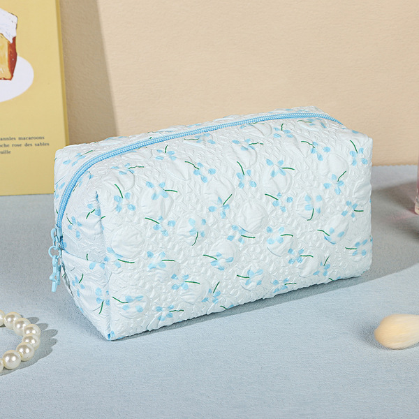 capacious cosmetic bag