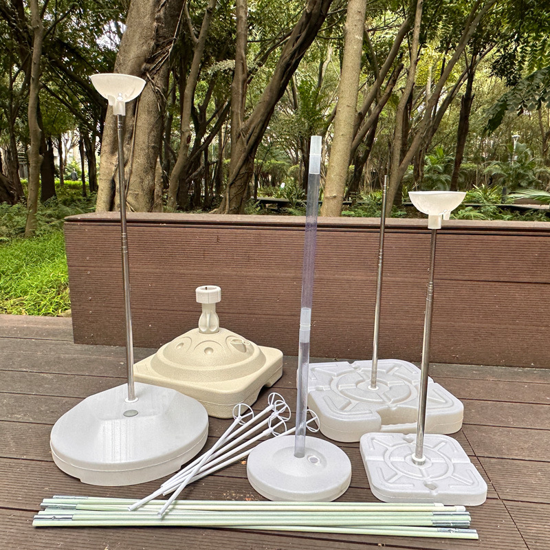 气球KT板方形路引立柱蜂窝商场布置订婚结婚拱门底座注水空飘支架