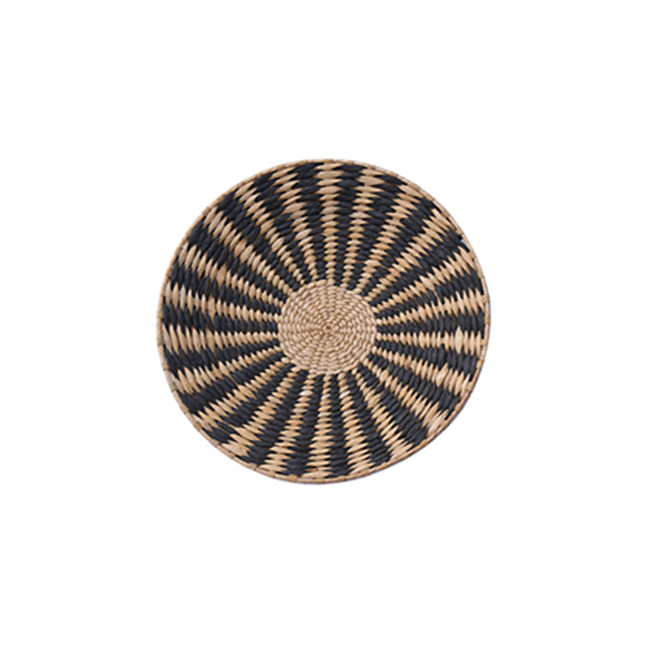 Transfronterizos tejidos de paja decoración de pared de fondo decoración de pared estilo étnico estilo bohemio decoración sofá cabezal de cama TEMU