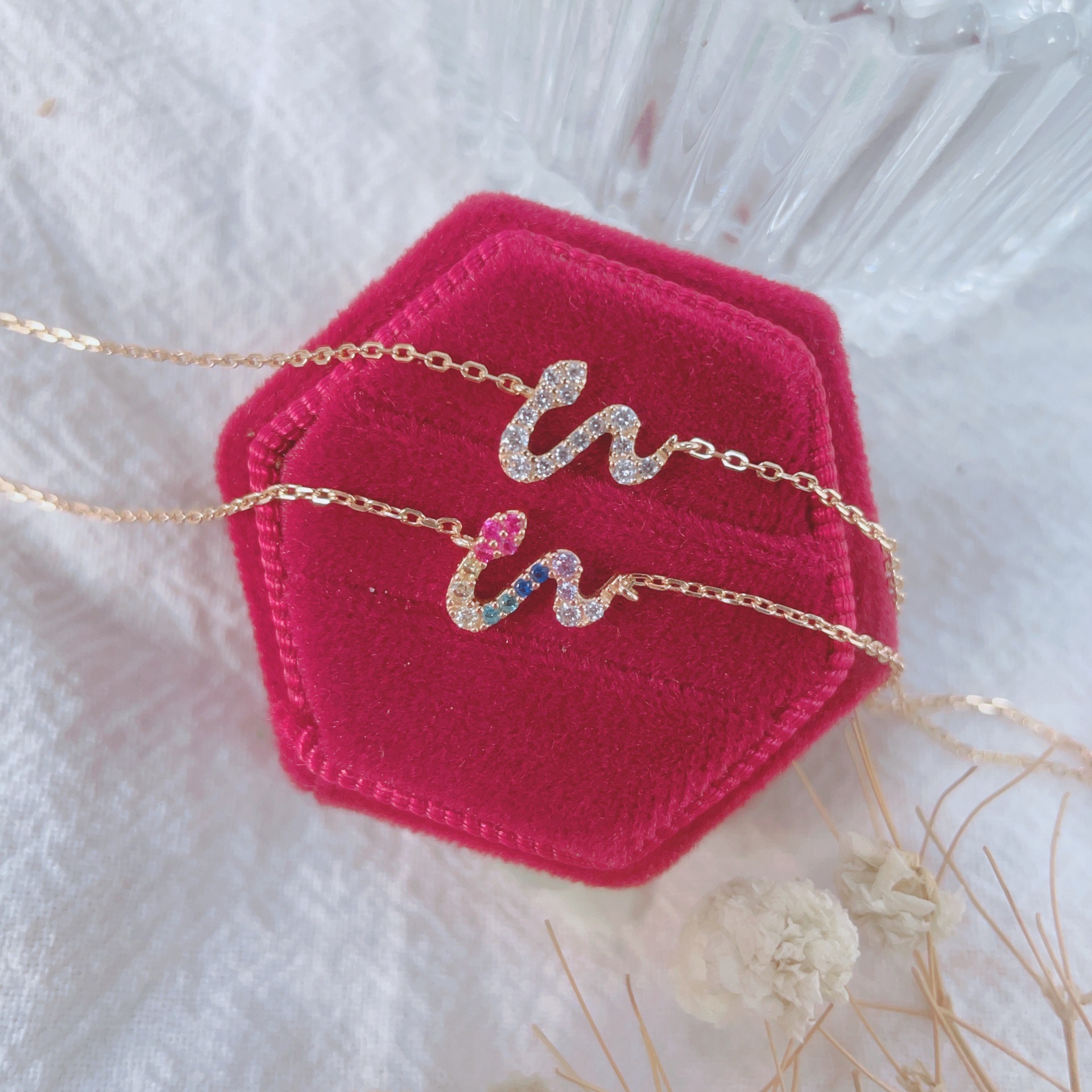 1g Weight Bracelets, Necklace Classification cable chain Chain Type 1 Piece Quantity Casual, Daily Occasion 925 Sterling Silver Material Snake Pattern All Seasons Season Women's Gender Elegant, Simple Style Style 1 Piece 925 Sterling Silver Snake Cable Chain Bracelets Necklace 6