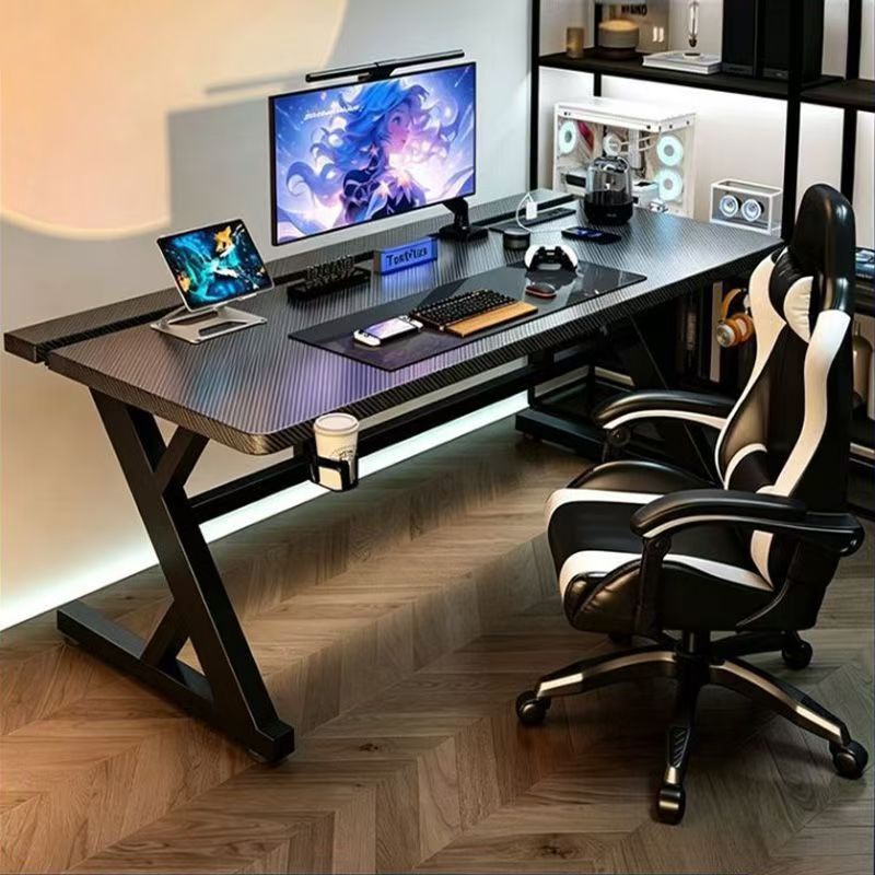 Computer Desk, Desktop Home Gaming Table and Chair, Office Desk, Bedroom Simple Gaming Table, Student Writing and Study Table Computer Desk, Desktop Home Gaming Table and Chair, Office Desk, Bedroom Simple Gaming Table, Student Writing and Study Table