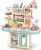 Children's realistic kitchen, toy, family set, spray, kitchenware