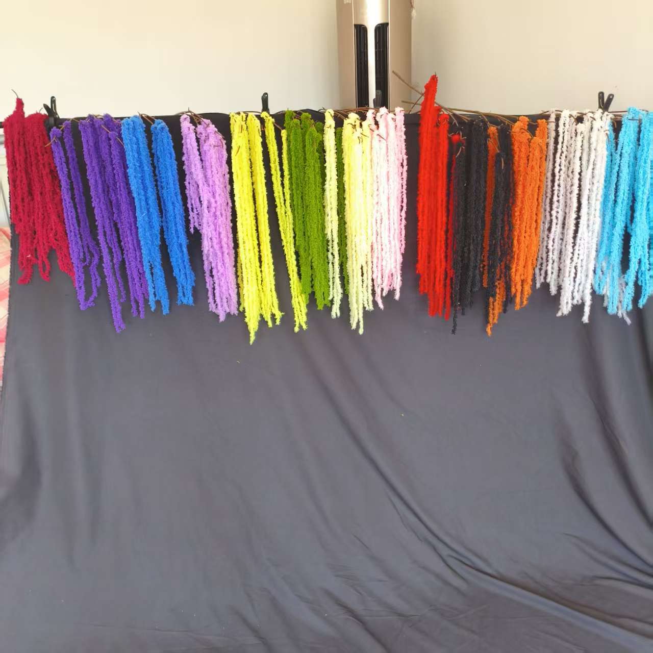 Eternal Flower Hanging Rice Dried Flower Lover's Tears Rosie Long Spike Flower Cross-border Floriculture Soft Dress Wedding Decoration Soft Dress Beautiful Chen