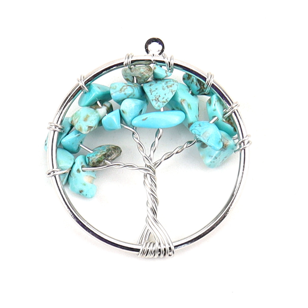 Simple Style Lucky Tree Natural Stone Agate Wholesale Pendants display picture 25