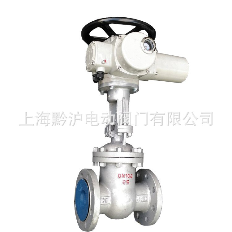 法兰铸钢电动闸阀 Z941H-16C DN125硬密封耐磨擦闸阀 直通式闸阀
