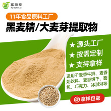 厂家直销焦香麦芽粉黑麦精烘焙面包原料大麦芽提取物麦香饮品辅料