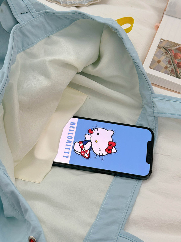 三丽鸥正版授权包卡通单肩包可爱Hello Kitty大容量包包便携女包|undefined