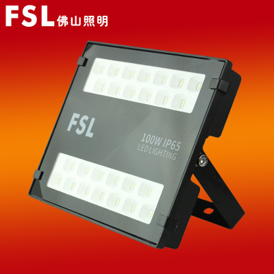 FSL佛山照明LED投光灯大功率50W100W泛光灯户外防水投光灯FZ58