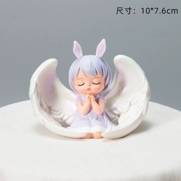 Big Wing of Annie Blue Resin