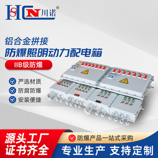 Iib Grade Aluminum Alloy Splicing Explosion-Proof Lighting (Power) Distribution Box Explosion-Proof Distribution Box Touch Screen Control