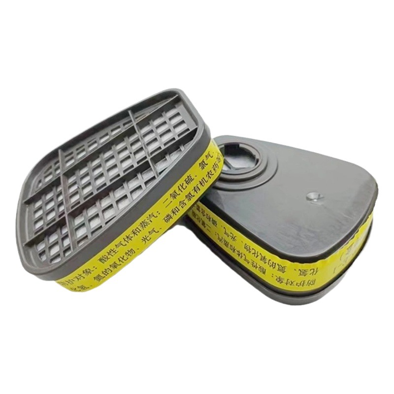 Máscara de gas 6001CN vapor orgánico ácido cartucho de filtro cartucho de filtro accesorios máscara